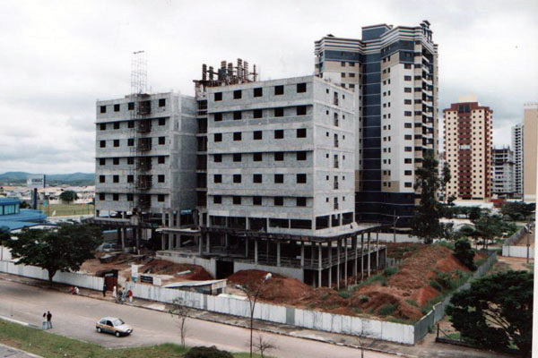 hotel Aston Ville em obras